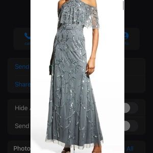 Neiman Marcus Aiden Mattox size 6 beaded dress